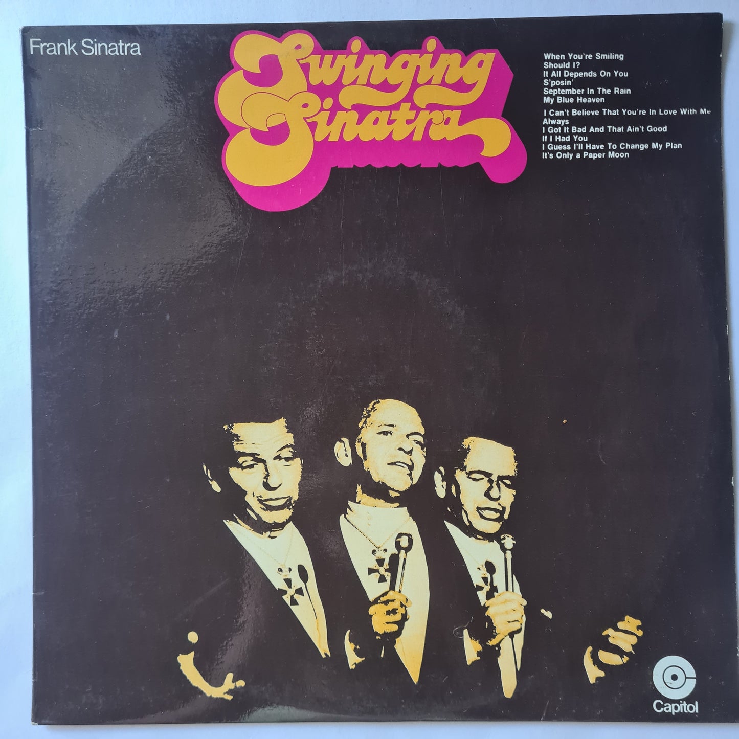 Frank Sinatra – Swinging Sinatra - (Australian Pressing)- Vinyl Record LP (near mint)