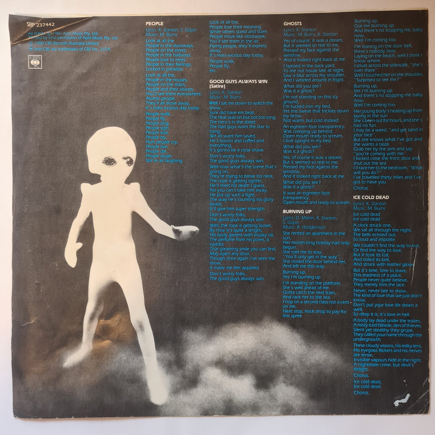 Mi-Sex – Space Race - 1980 - Vinyl Record LP (near mint)