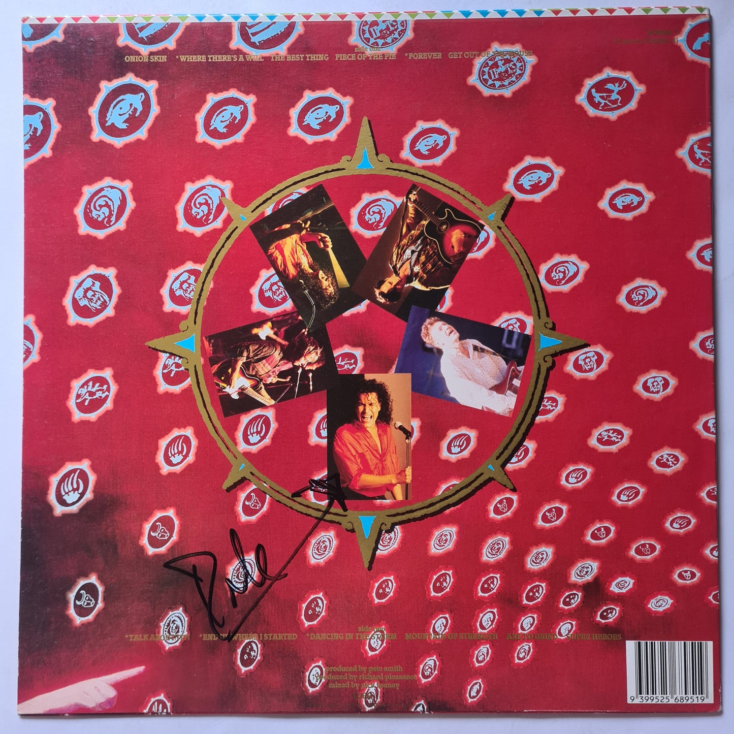 Boom Crash Opera – These Here Are Crazy Times - 1989 - Vinyl Record LP - (SIGNED BY DALE RYDER)
