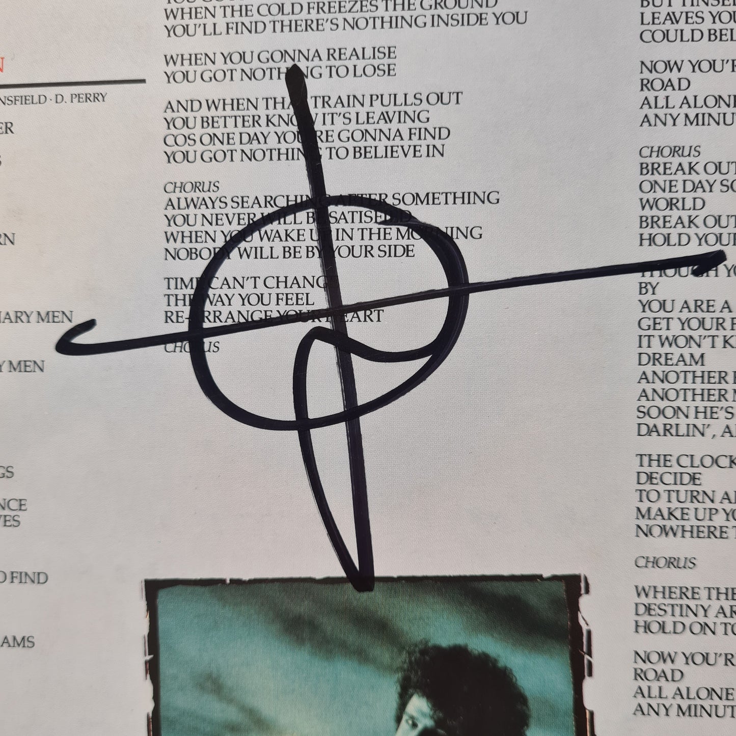 Dragon – Dreams Of Ordinary Men - 1986 - Vinyl Record LP (SIGNED BY TODD HUNTER)