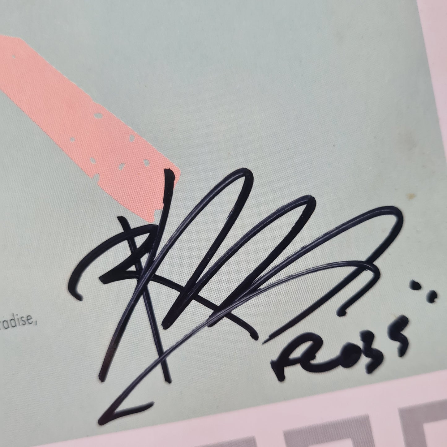 Ross Wilson – Dark Side Of The Man - 1989 - Vinyl Record LP (SIGNED BY ROSS WILSON)