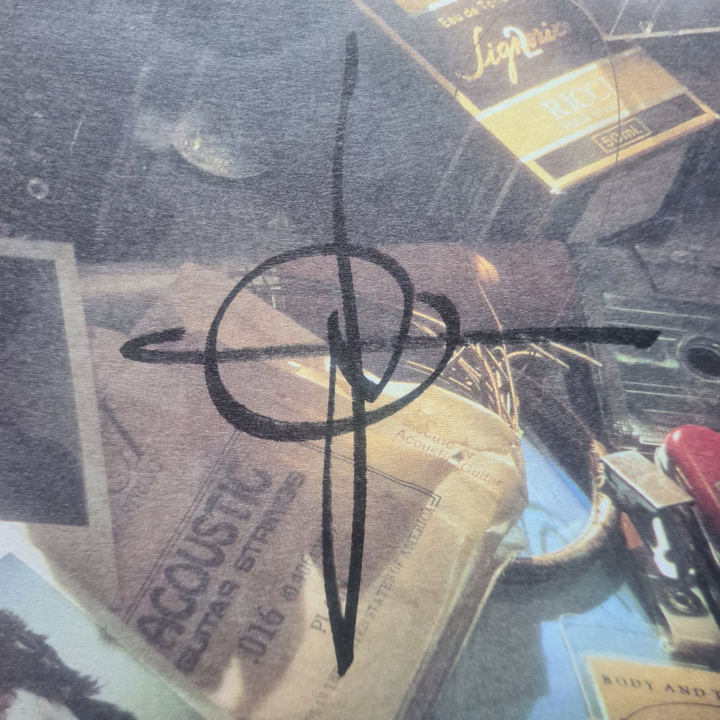 Dragon – Body & The Beat - 1984 - Vinyl Record LP (SIGNED BY TODD HUNTER) - Inner sleeve only, no cover