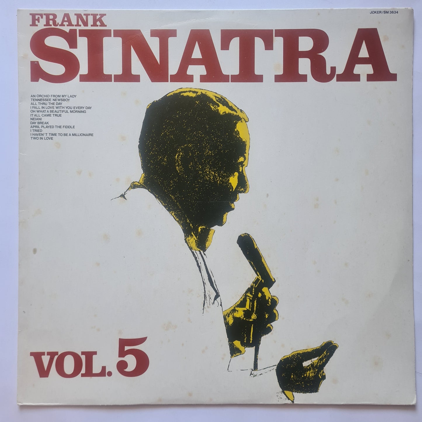 Frank Sinatra – Vol.5 - 1974 (Italian Release) - Vinyl Record LP (near mint)