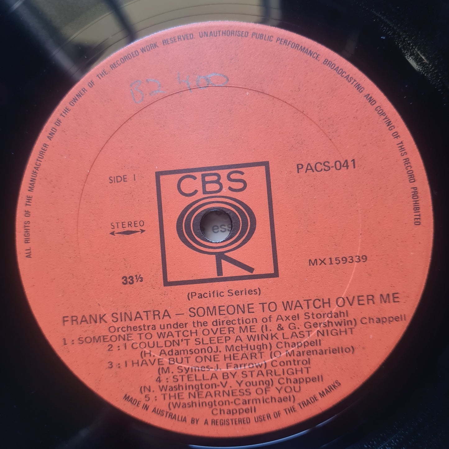 Frank Sinatra – Someone To Watch Over Me - 1968 - Vinyl Record LP (near mint)