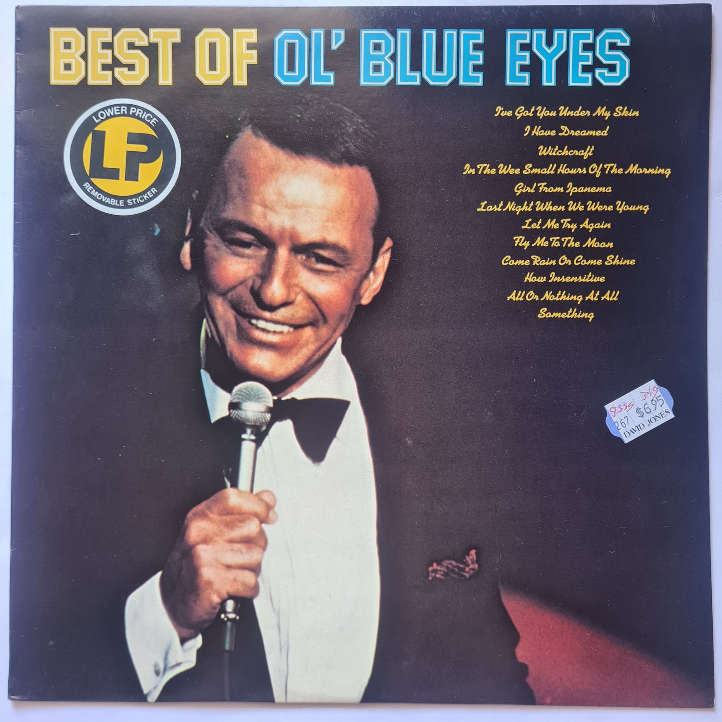 Frank Sinatra – Best Of Ol' Blue Eyes - 1975 - Vinyl Record LP (near mint)