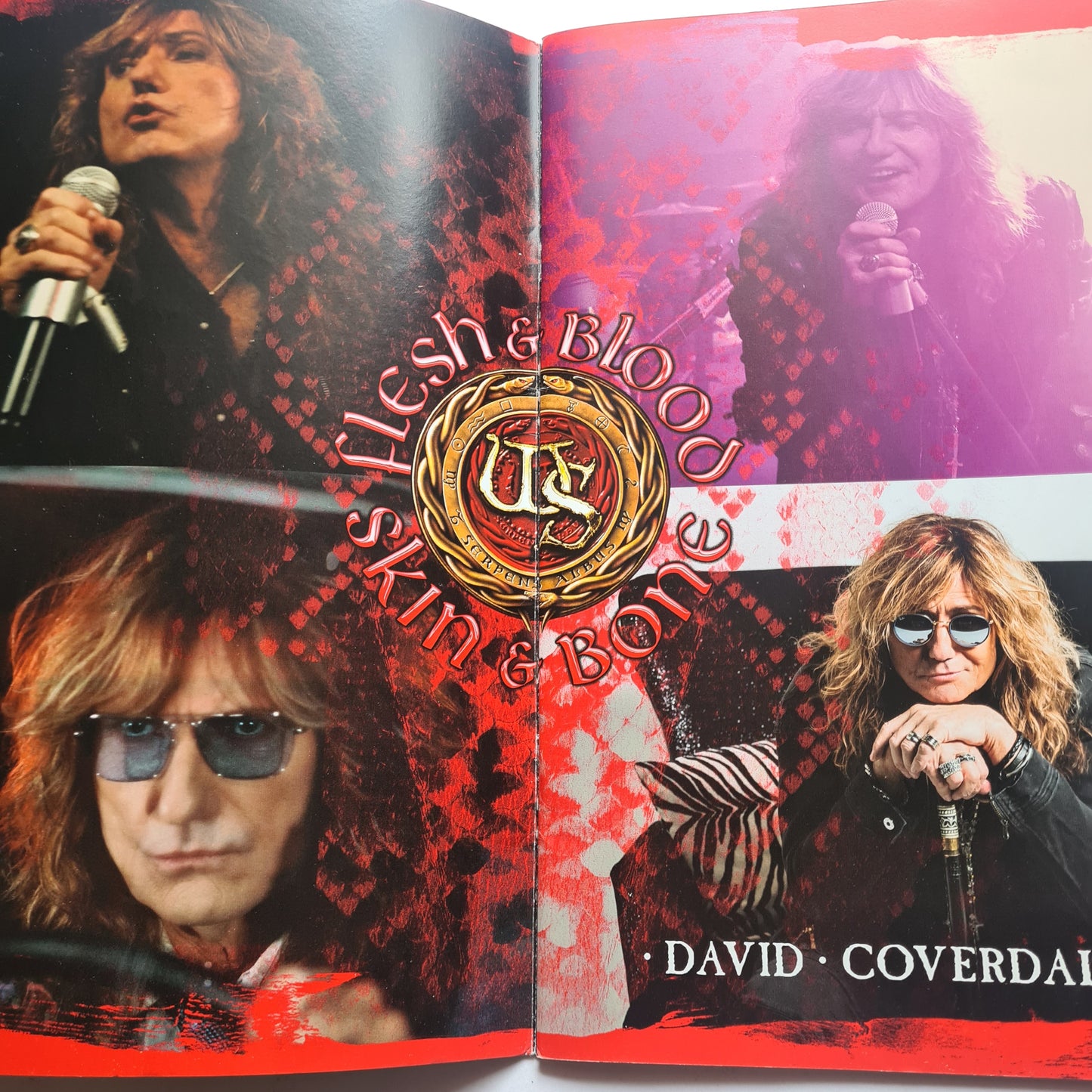 Whitesnake *SIGNED BY BAND* - FLESH & BLOOD WORLD TOUR - 2020 - TOUR BOOK- PROGRAM