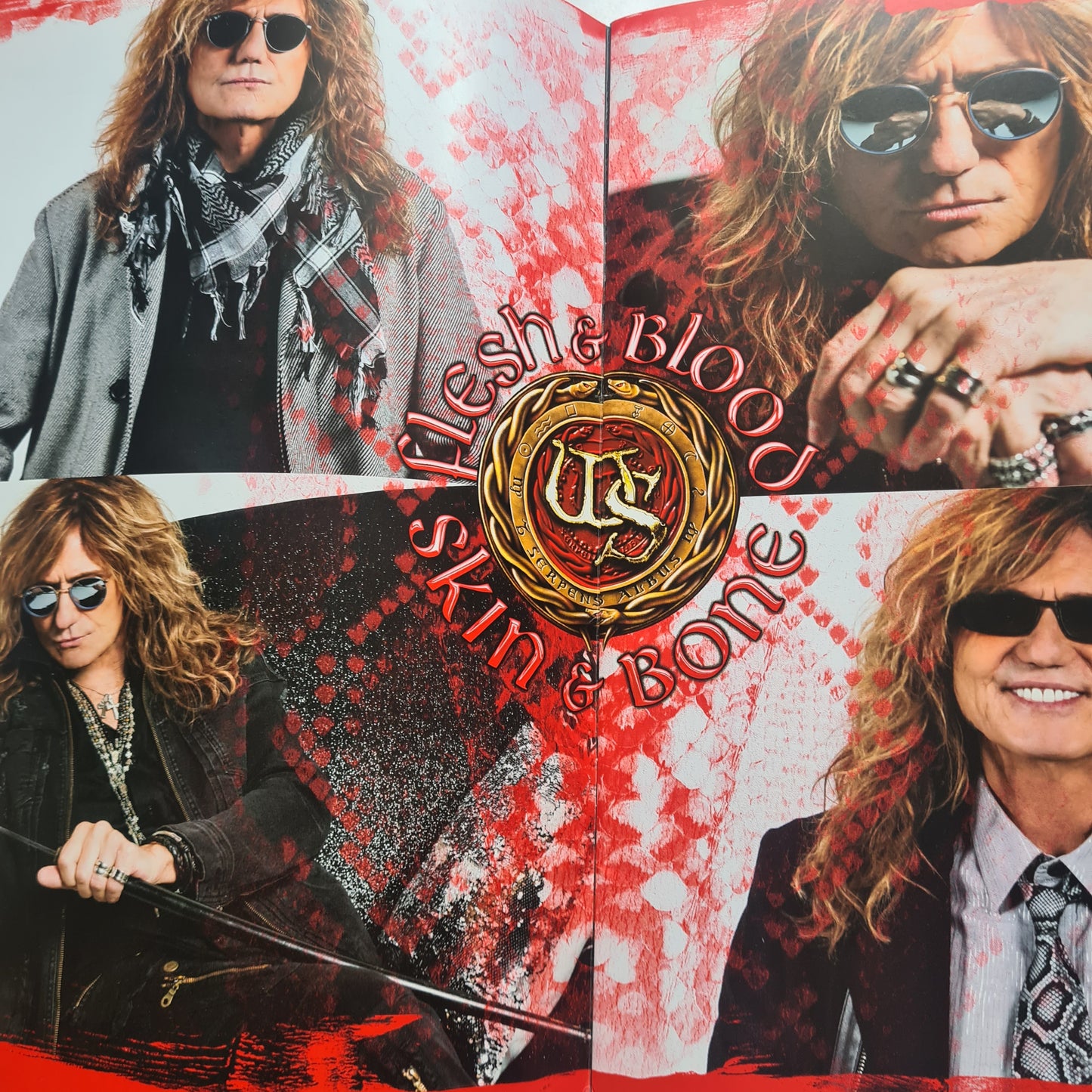 Whitesnake *SIGNED BY BAND* - FLESH & BLOOD WORLD TOUR - 2020 - TOUR BOOK- PROGRAM