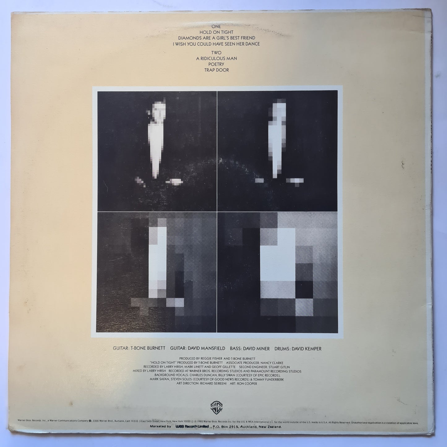 T-Bone Burnett – Trap Door - 1982 - Vinyl Record LP (near mint)