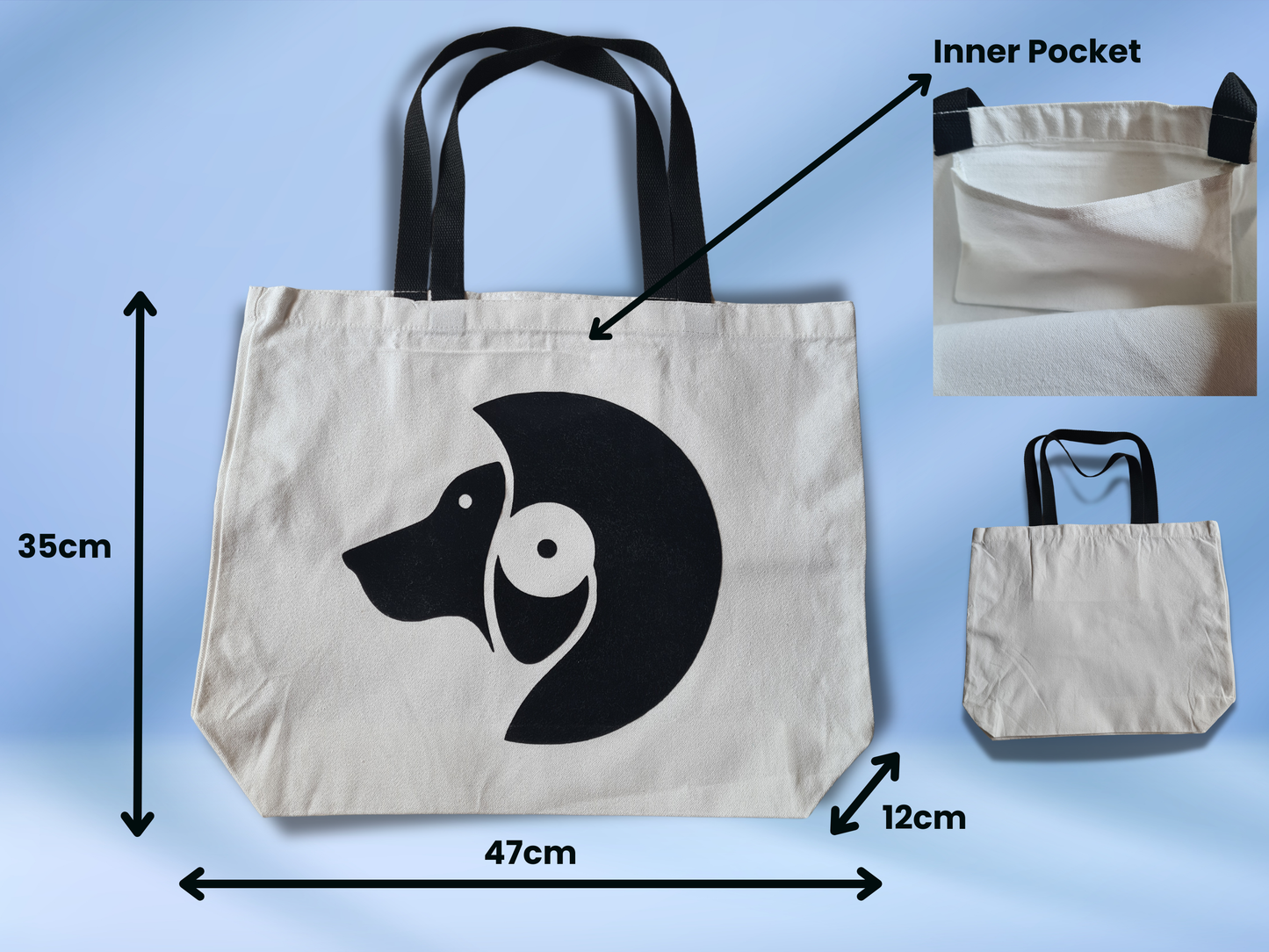 Heavy Duty Record Tote/Carry Bag - 35x47cm -★FREE POSTAGE★
