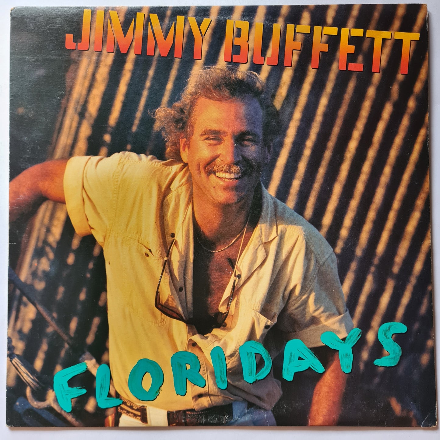 Jimmy Buffett – Floridays - 1986 - Vinyl Record LP (near mint)