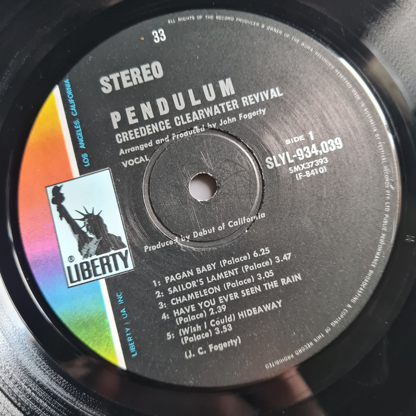Creedence Clearwater Revival – Pendulum - 1970 (Gatefold) - Vinyl Record LP