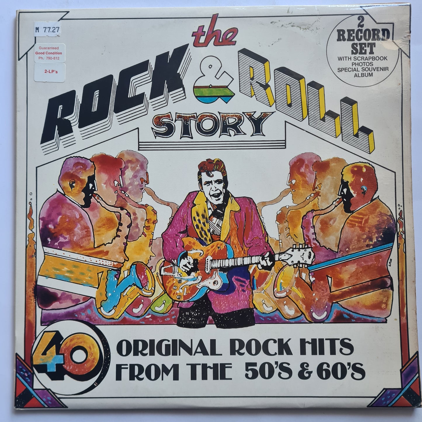 Various Artists – The Rock & Roll Story - 1967 - Vinyl Record 2LP