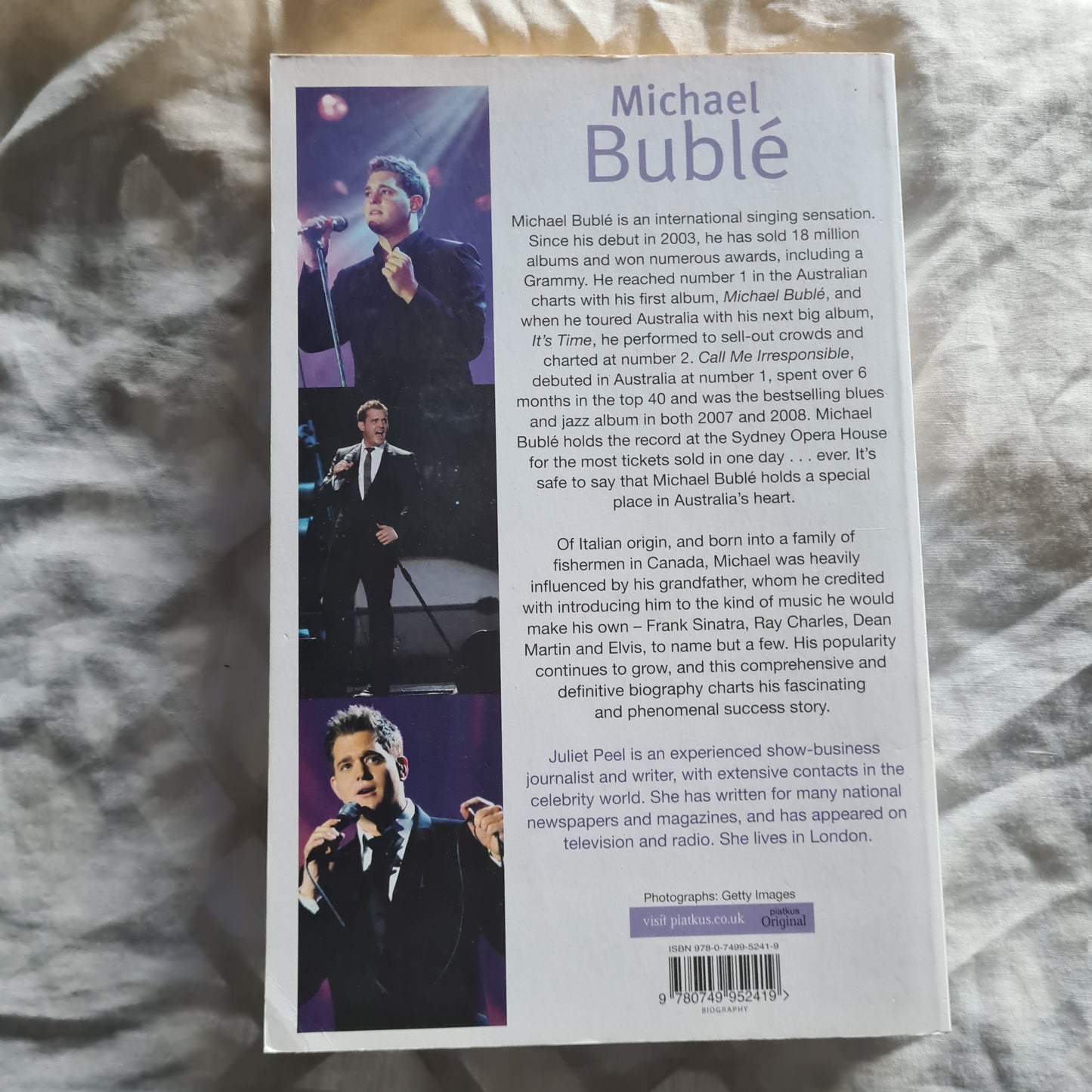 Michael Buble - Michael Buble By: Juliet Peel - Paperback Book