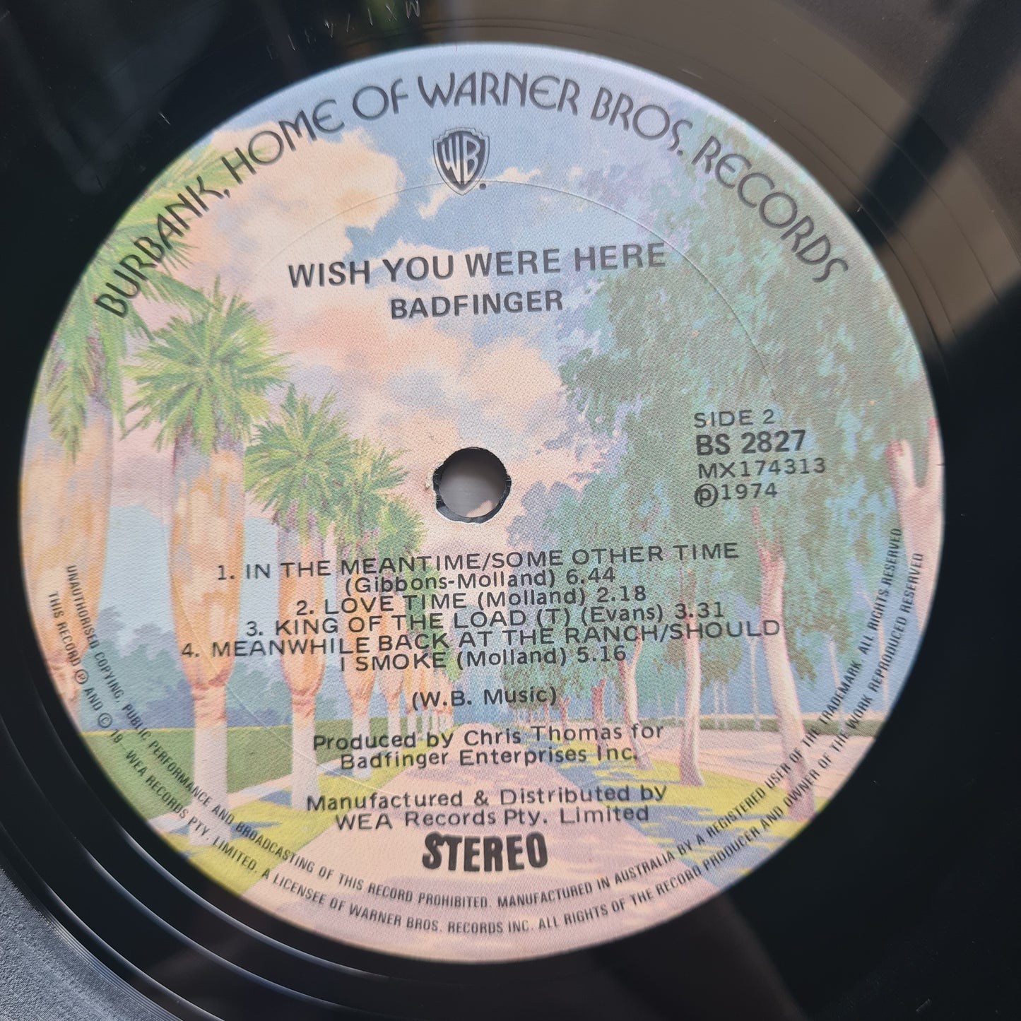 Badfinger – Wish You Were Here - 1974 - Vinyl Record LP