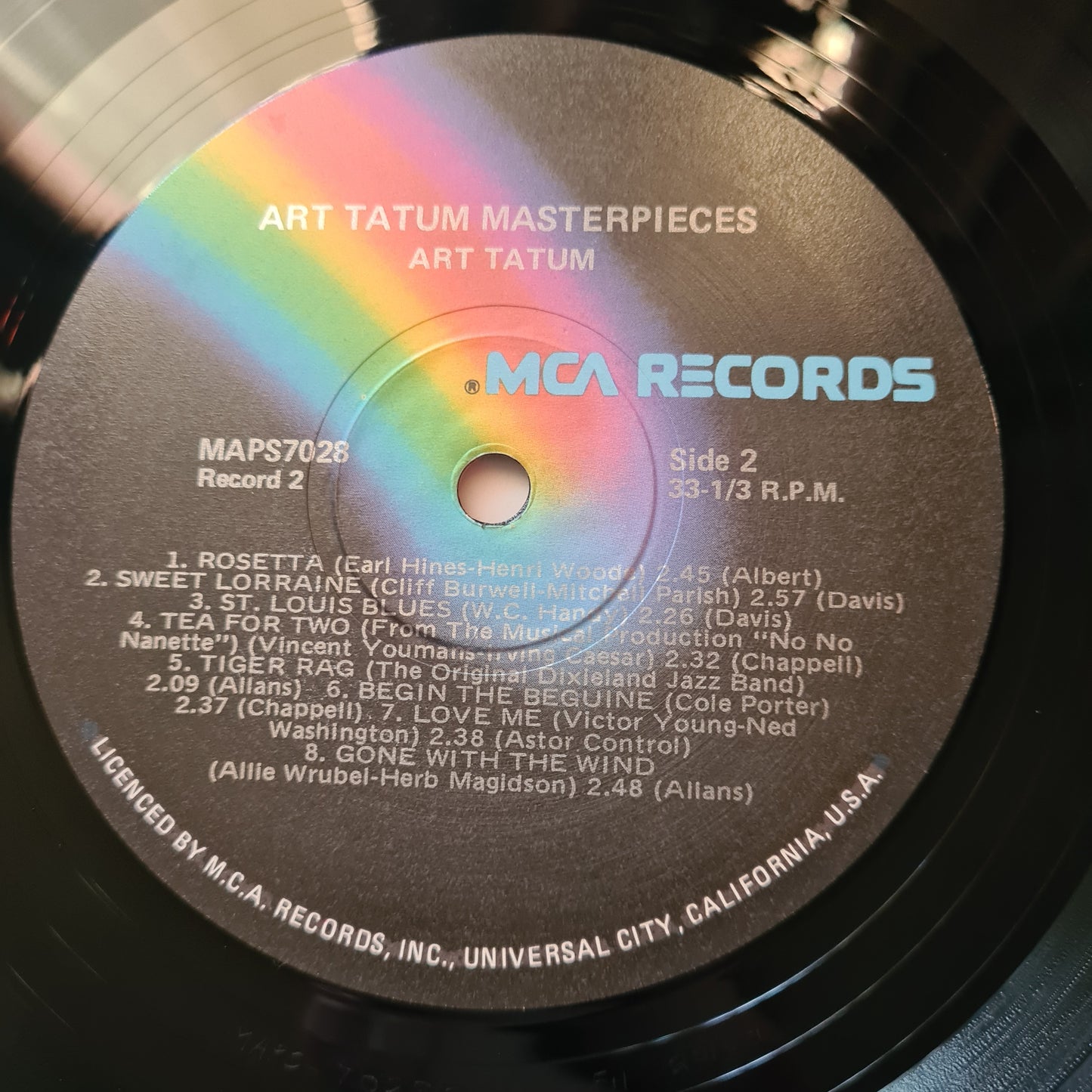 Art Tatum – Art Tatum Masterpieces - 1973 - Vinyl Record 2LP