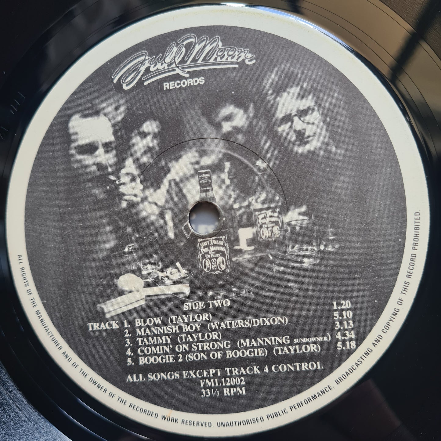 Matt Taylor Phil Manning Band – Oz Blues - 1980 - Vinyl Record LP