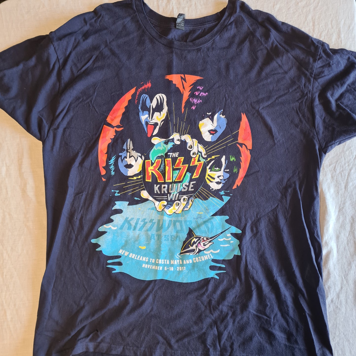 KISS | KISS Kruise VII: KISS World at Sea 2017 | Size XXL T-Shirt