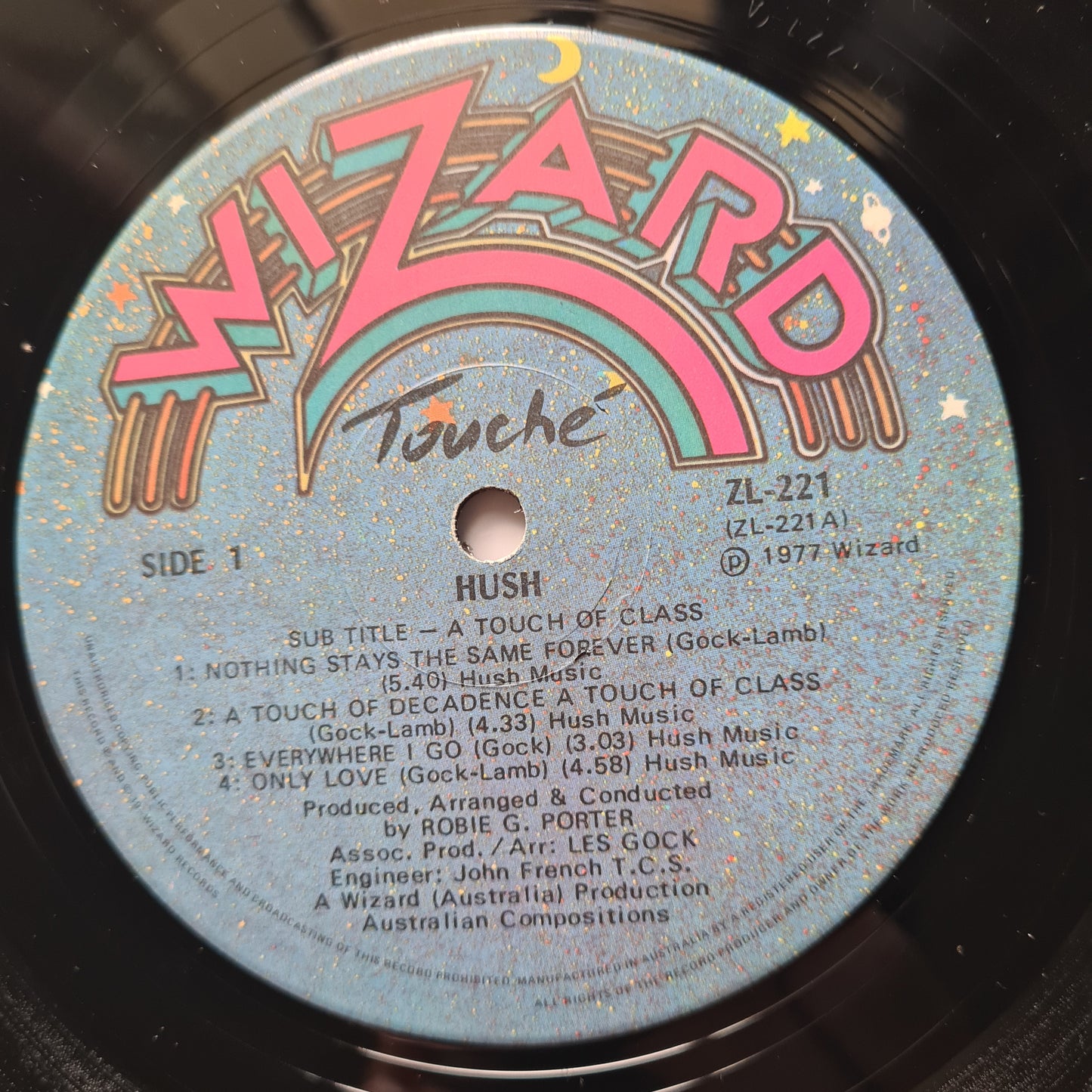 Hush – Touche' -1977 - Vinyl Record LP