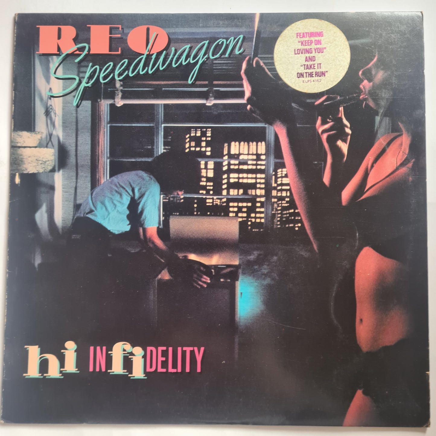 REO Speedwagon – hi INfiDELITY - 1980 - Vinyl Record LP