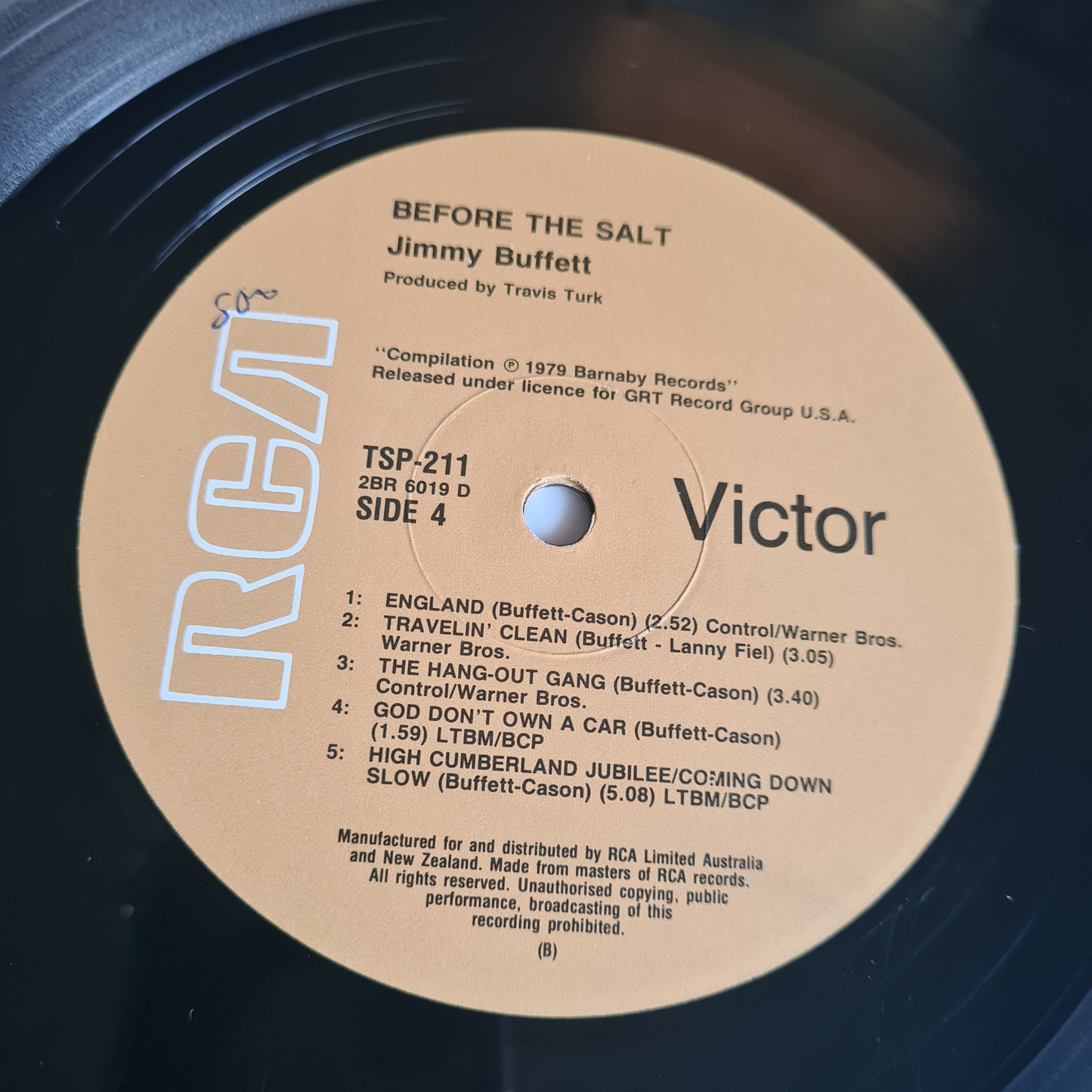 Jimmy Buffett – Before The Salt - 1979 - Vinyl Record 2LP