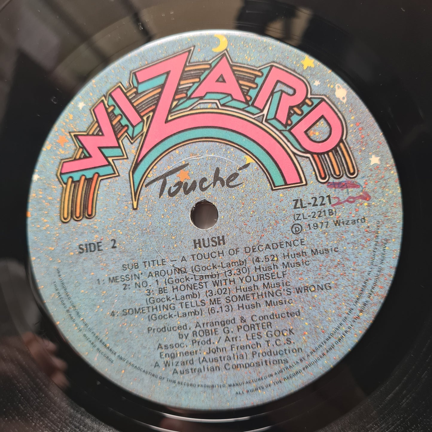 Hush – Touche' -1977 - Vinyl Record LP