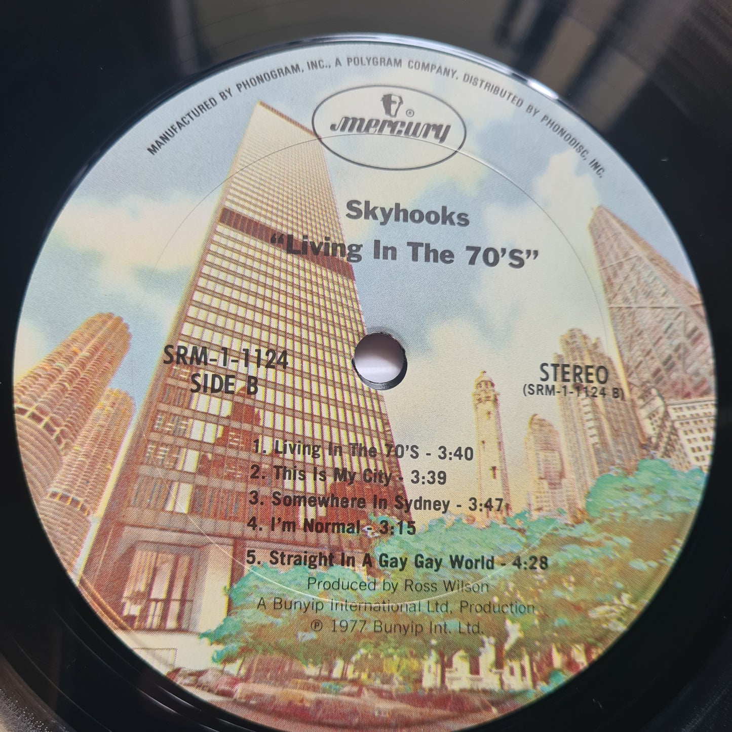 Skyhooks – Living In The 70's - 1977 (RARE USA Compilation Pressing) - Vinyl Record LP