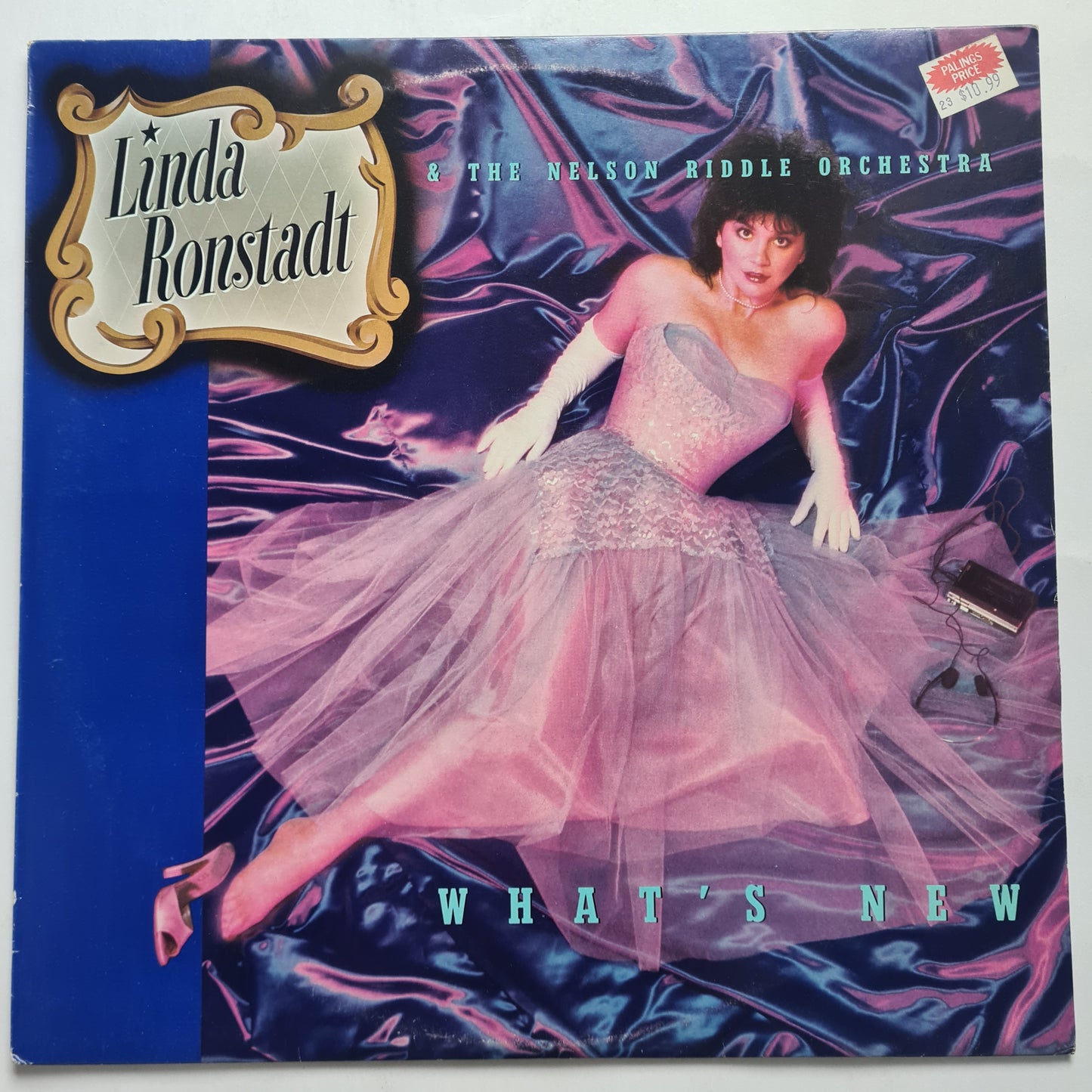Linda Ronstadt With Nelson Riddle & His Orchestra* - What's New - 1983 - Vinyl Record (Copy)