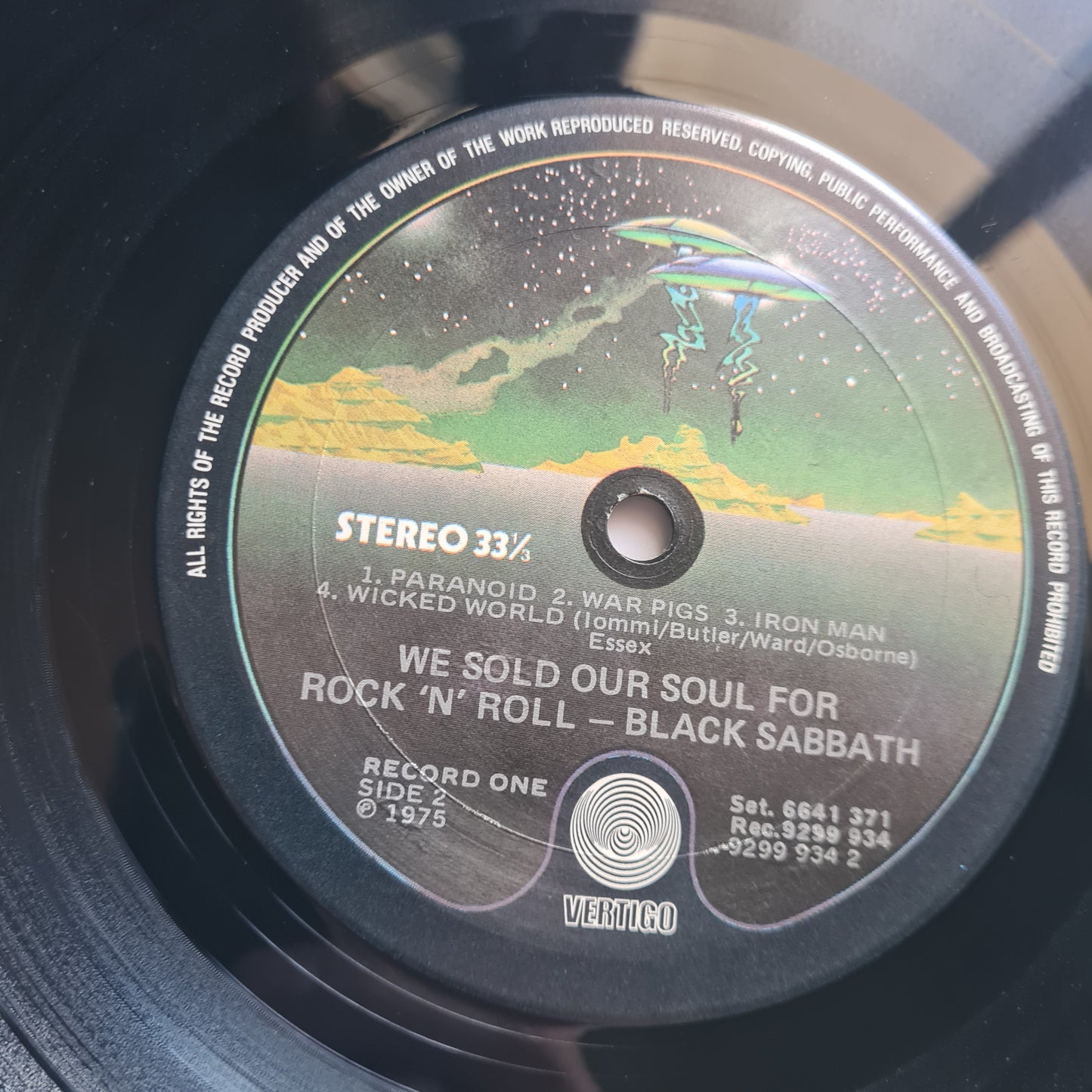 Black Sabbath – We Sold Our Soul For Rock 'N' Roll - 1975 - Vinyl Record 2LP