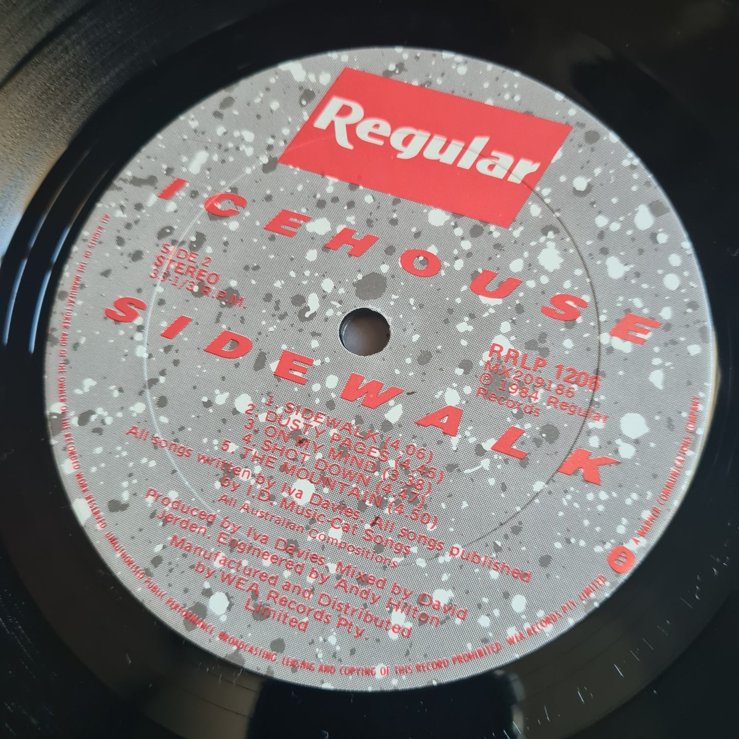 Icehouse – Sidewalk - 1984 (Gatefold) - Vinyl Record LP