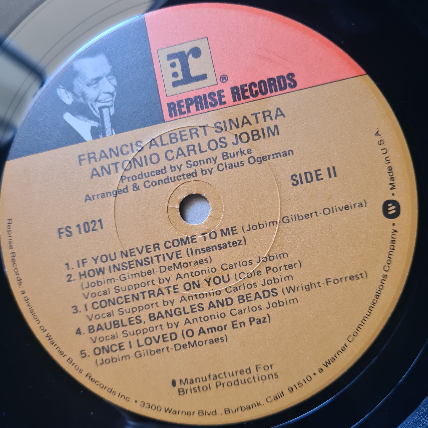Frank Sinatra – Francis Albert Sinatra & Antonio Carlos Jobim - 1967 - Vinyl Record LP (near mint)