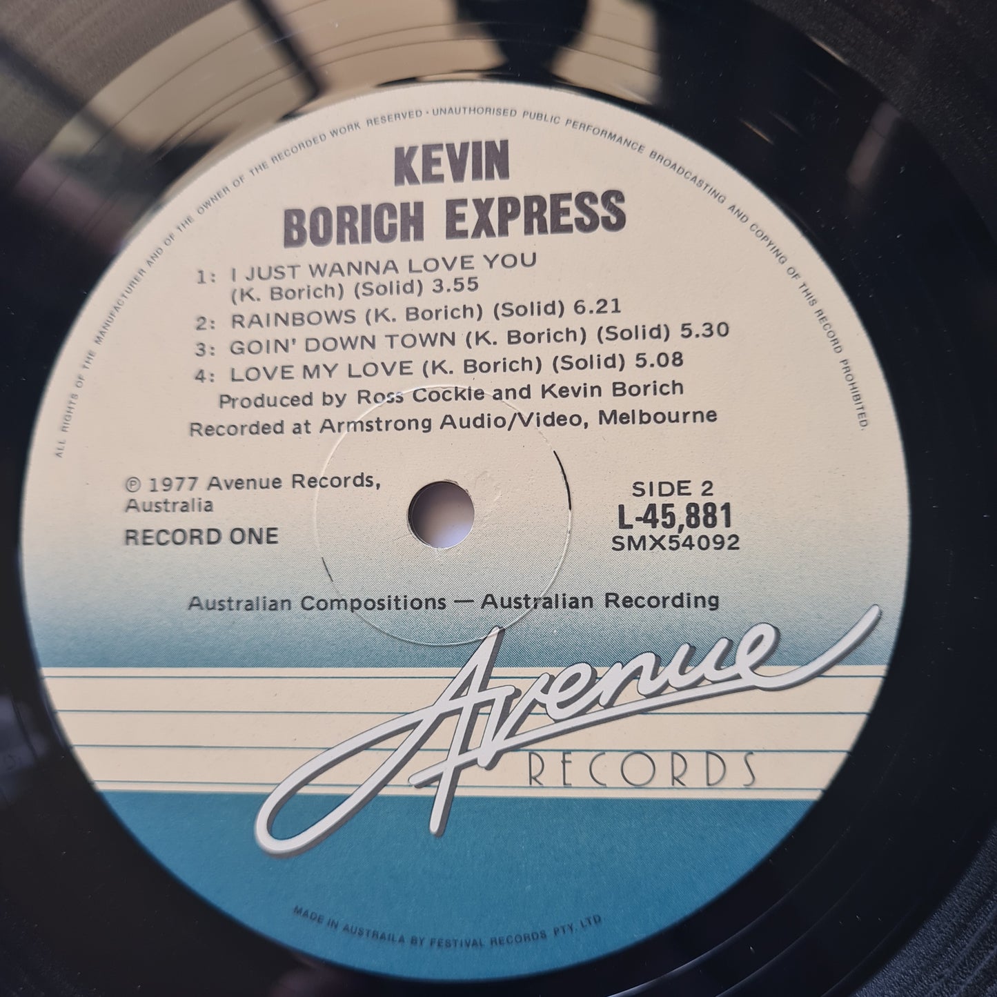 Kevin Borich Express – Kevin Borich Express - 1977 - Vinyl Record LP 2LP (near mint)