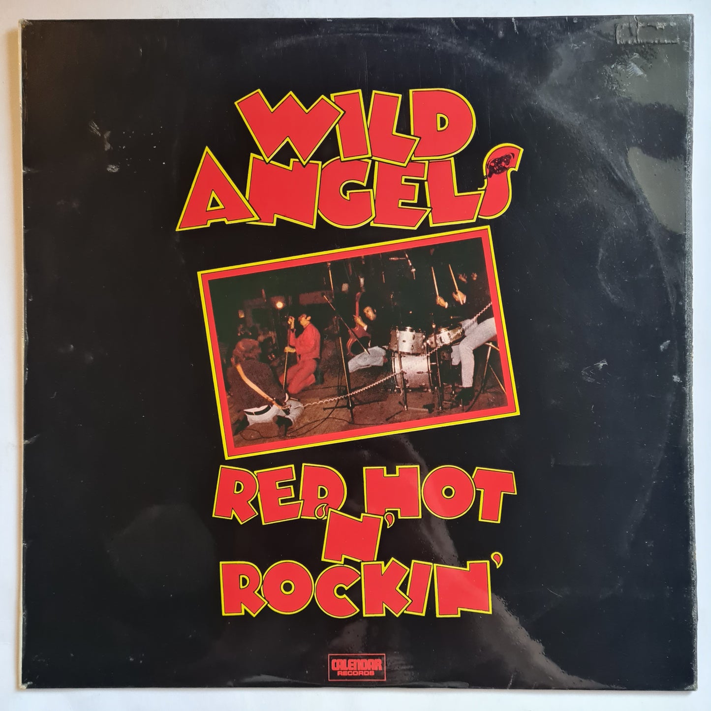 Wild Angels – Red Hot 'N' Rockin' - 1970 - Vinyl Record LP