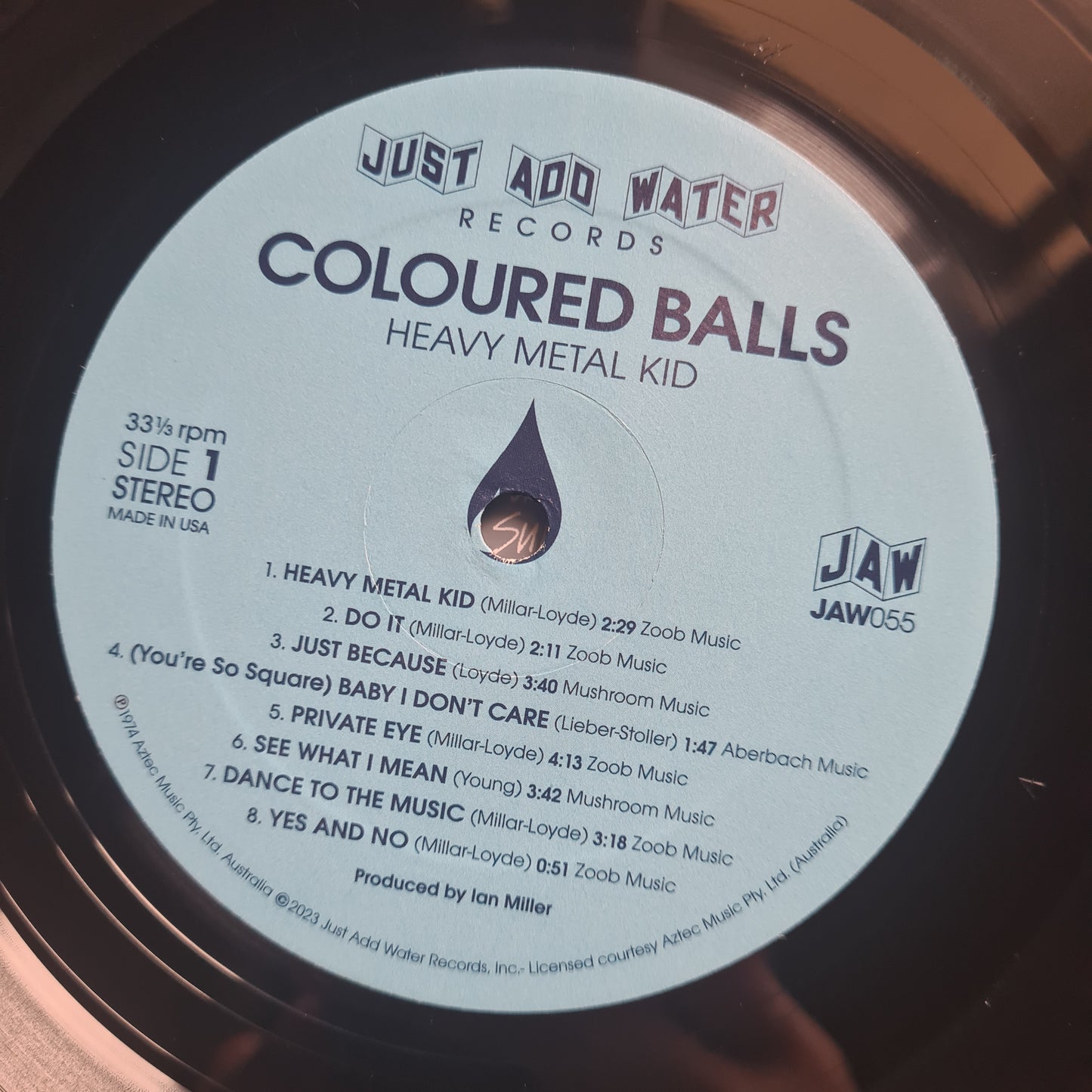 Coloured Balls – Heavy Metal Kid - 1974 (2023 USA Pressing) - Vinyl Record LP