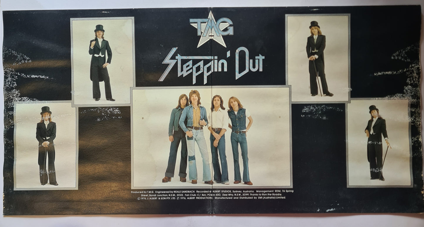 Ted Mulry Gang – Steppin' Out - 1976 - Vinyl Record LP (Gatefold)
