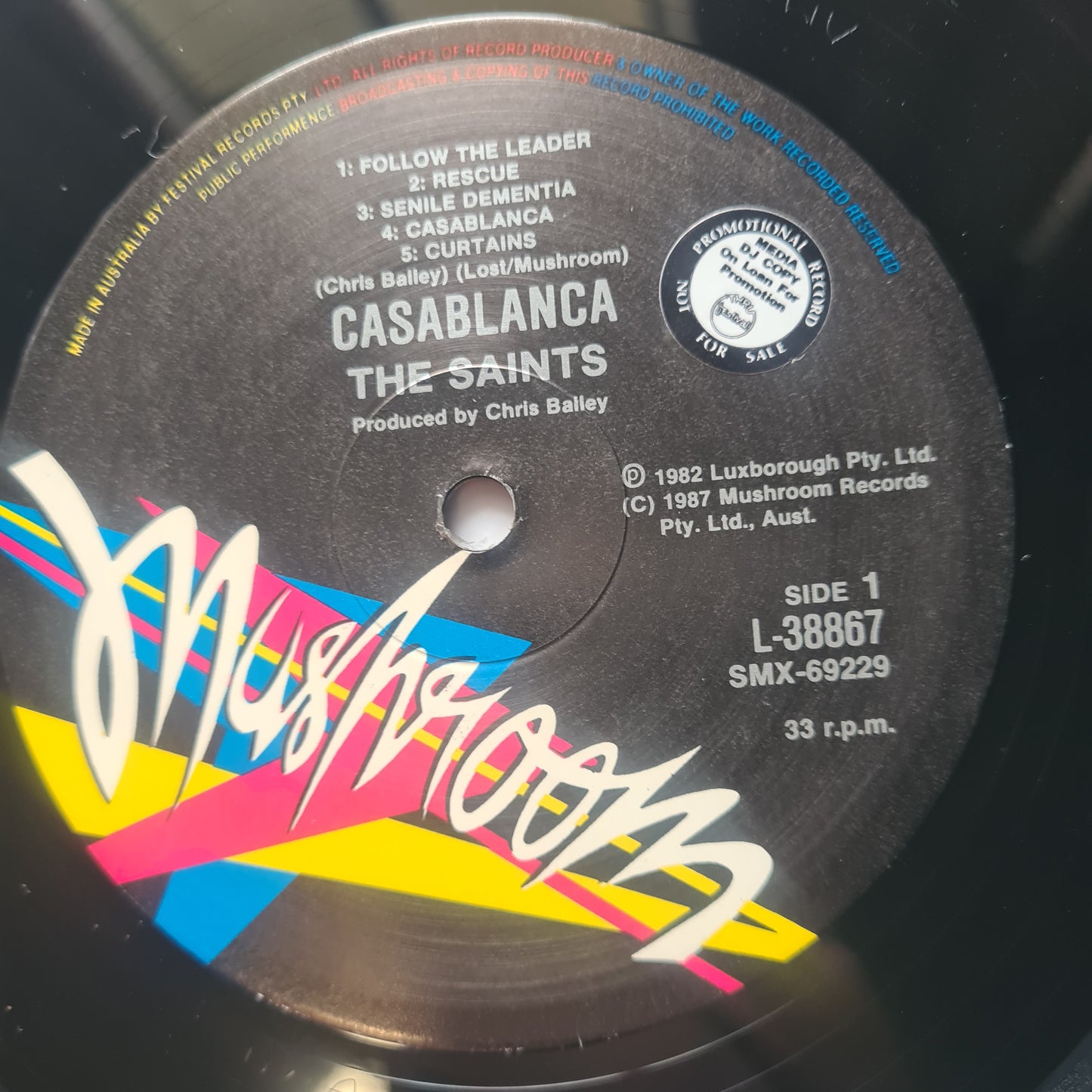 The Saints – Casablanca - 1988 - Vinyl Record LP (near mint)