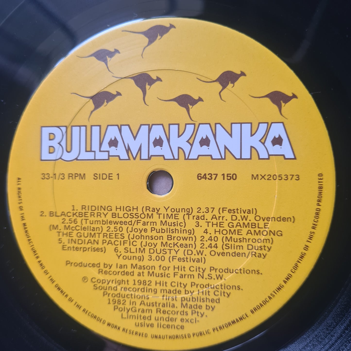 Bullamakanka – Bullamakanka - 1982 - Vinyl Record LP