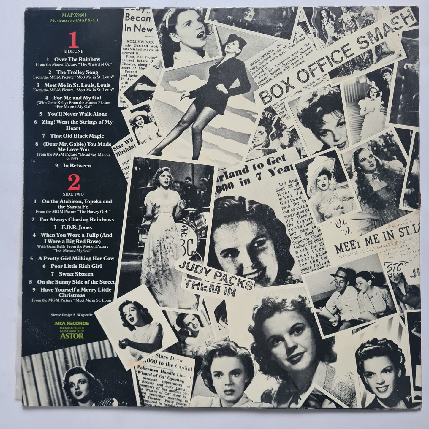 Judy Garland – The Best Of Judy Garland... There's None Better! - 1980 - Vinyl Record Lp