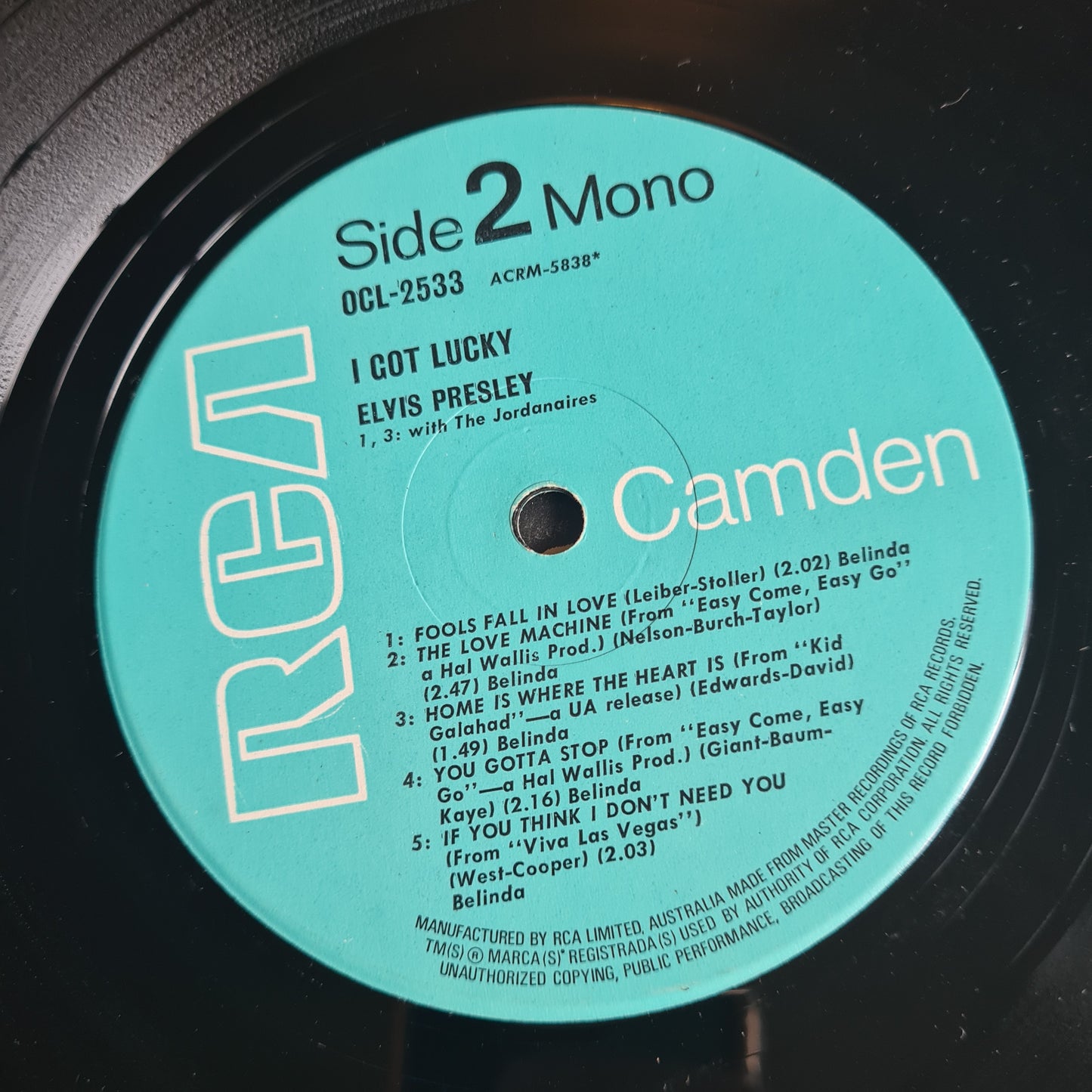 Elvis Presley – I Got Lucky - 1971 - Vinyl Record LP