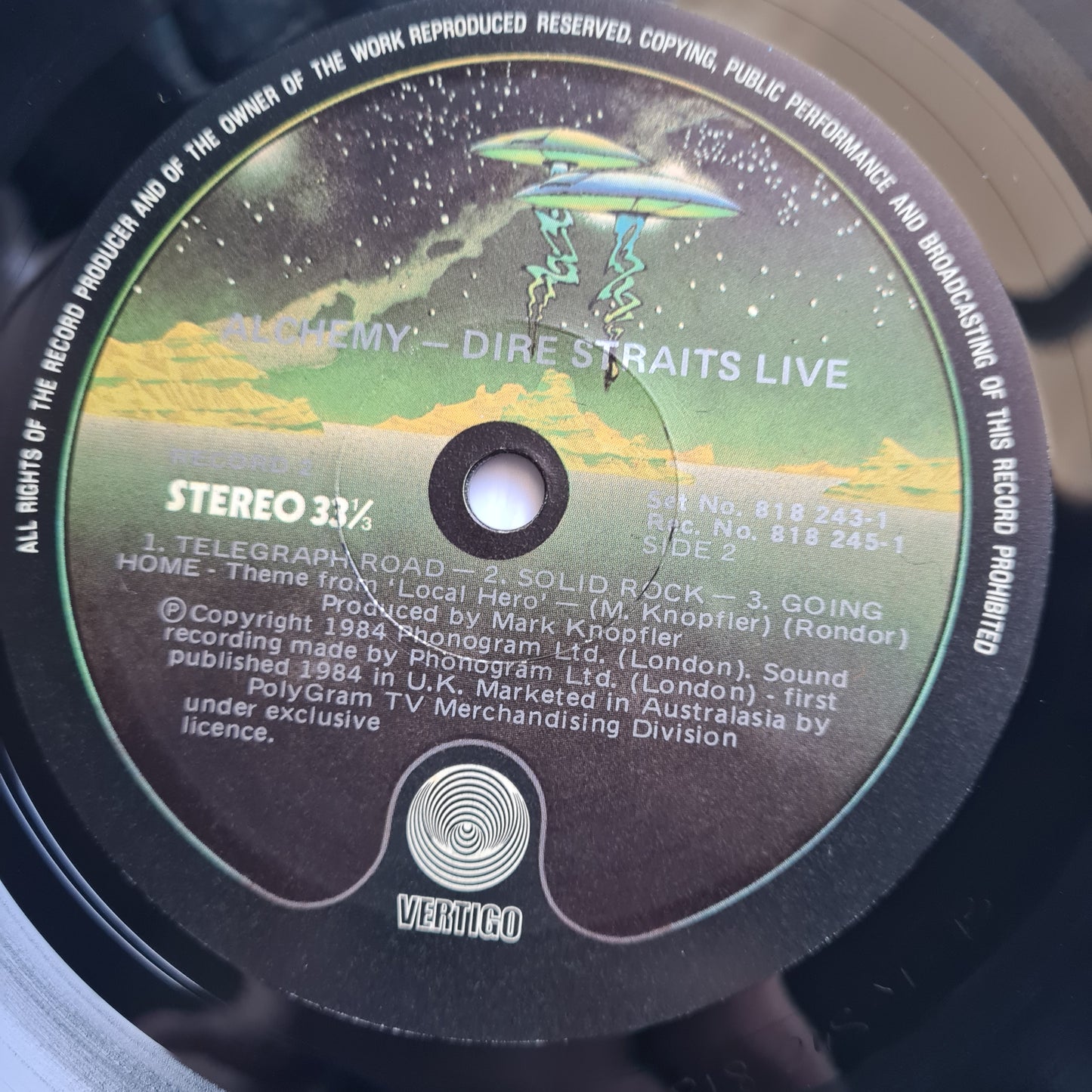 Dire Straits – Alchemy: Dire Straits Live - 1984 (Gatefold) - 2LP Vinyl Record