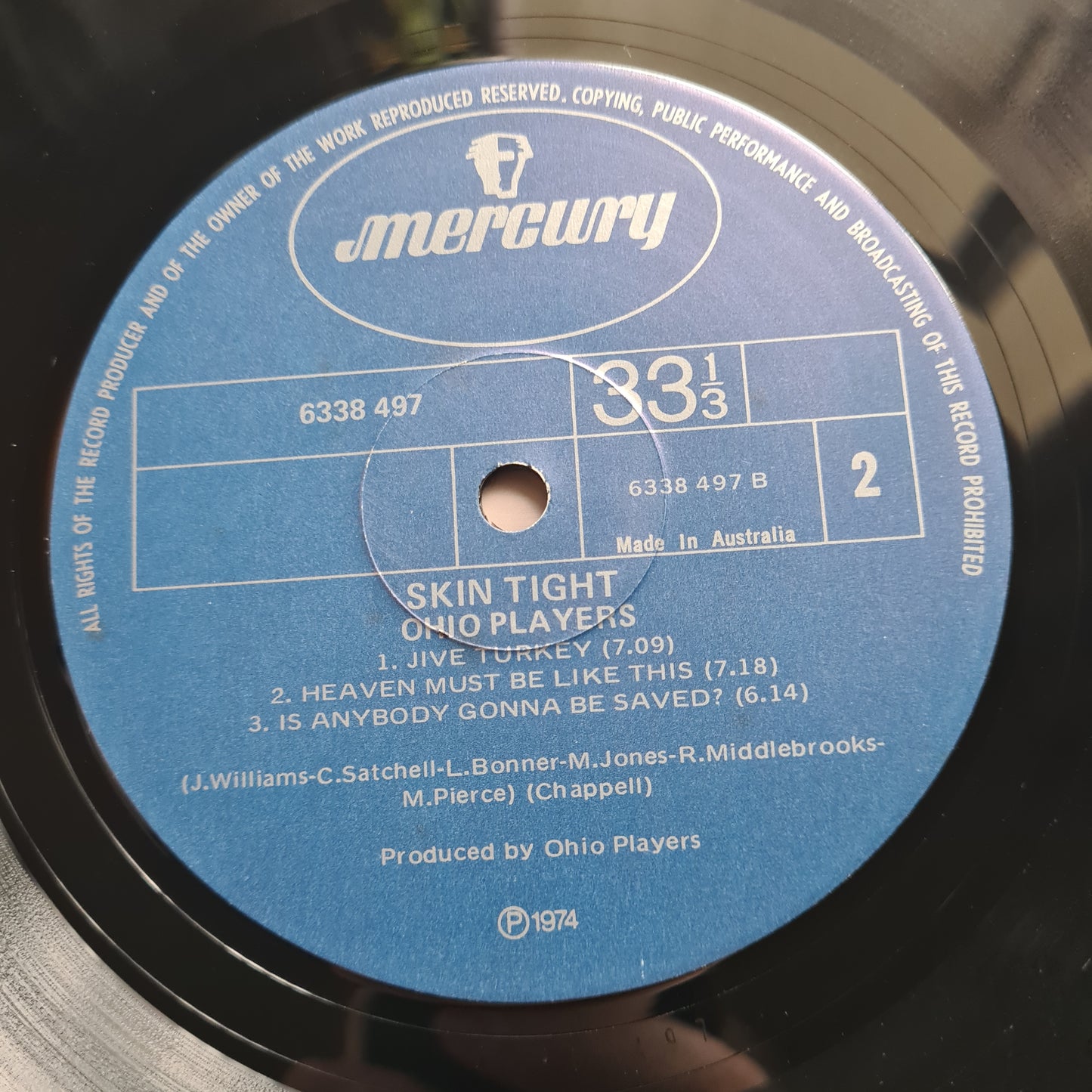 Ohio Players – Skin Tight - 1974 - Vinyl Record LP Gatefold