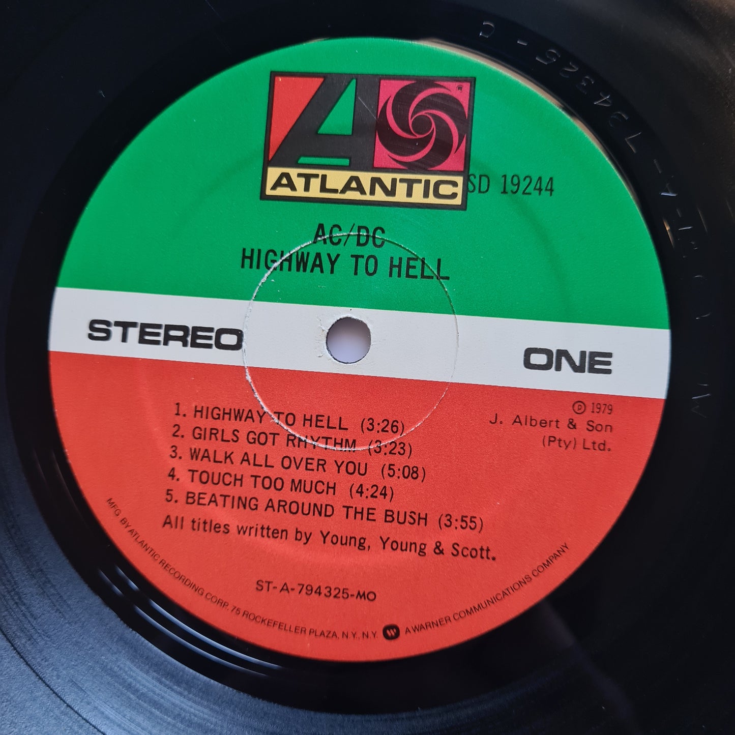 AC/DC – Highway To Hell - 1979 (USA Pressing) - Vinyl Record LP