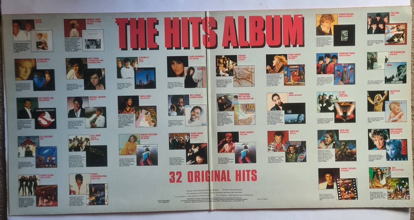 Various Artists – The Hits Album - 1984 - Vinyl Record 2LP (near mint)