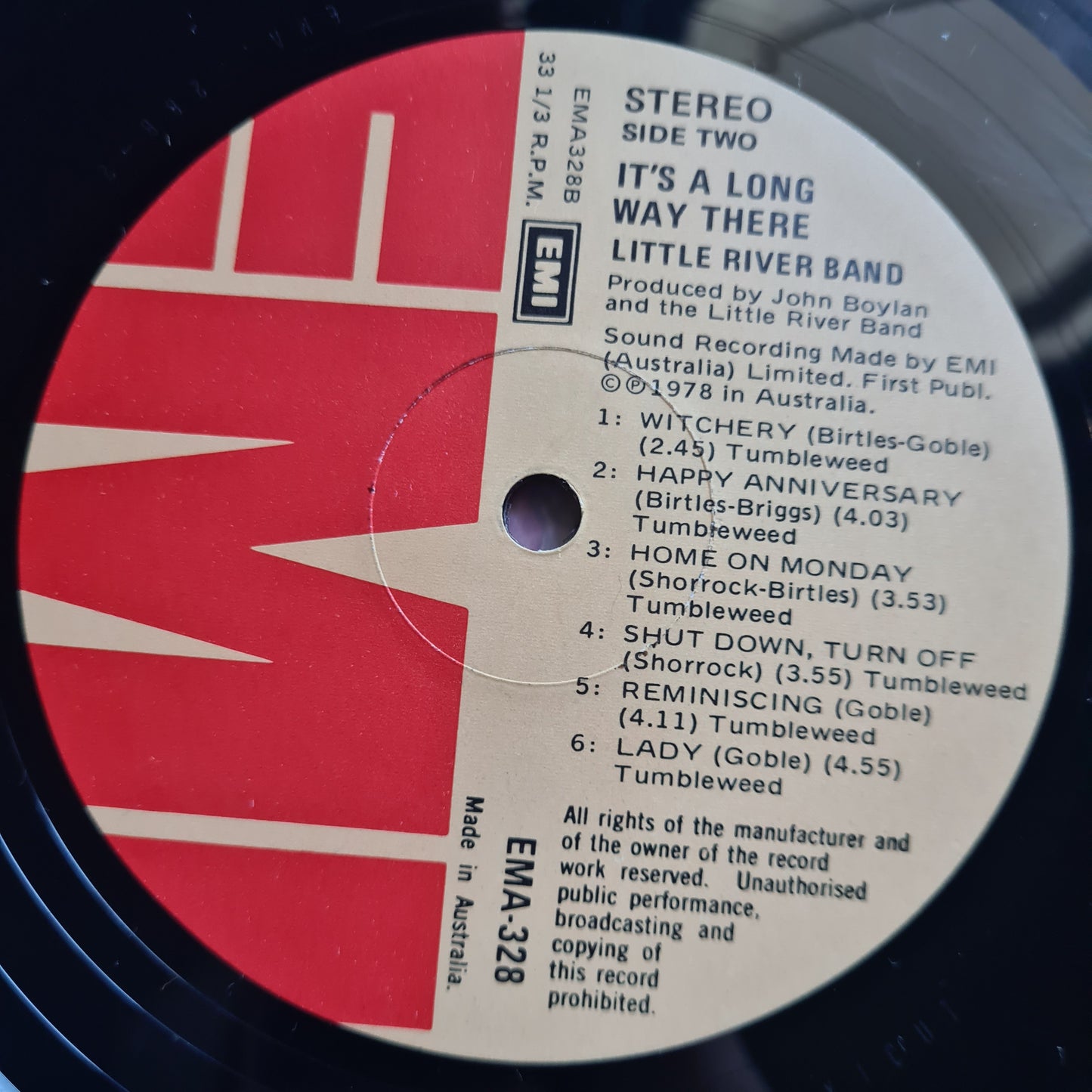 Little River Band – It's A Long Way There (Greatest Hits) - 1978 - Vinyl Record LP