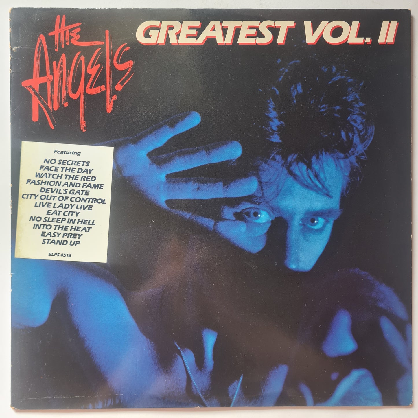 The Angels – Greatest Vol. II - 1985 - Vinyl Record LP
