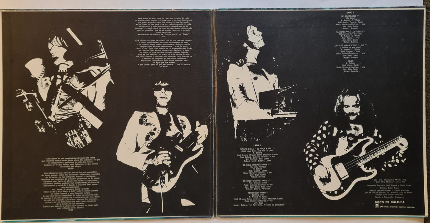 Argent – En Las Profundidades (In Deep) - 1973 - Vinyl Record LP (Argentina Pressing)
