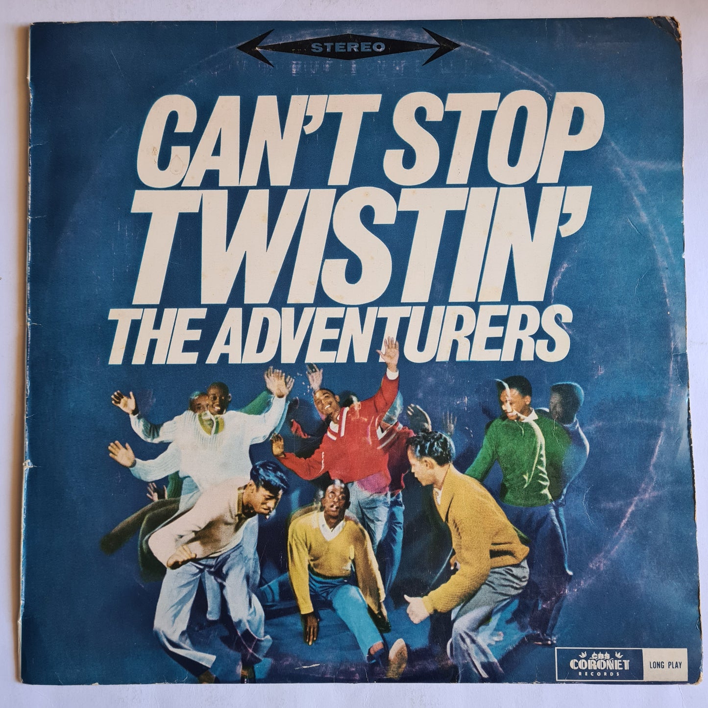 The Adventurers – Can't Stop Twistin' - 1961 - Vinyl Record LP