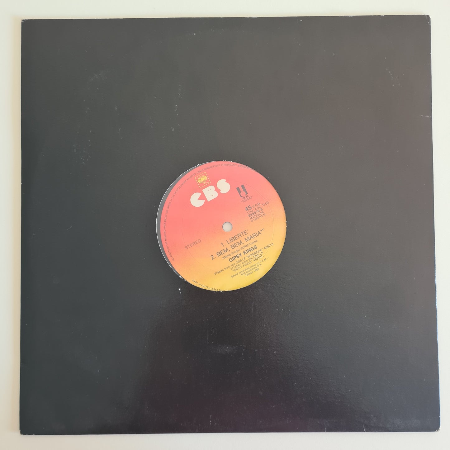 Gipsy Kings – Volare - Vinyl Record 12" Single