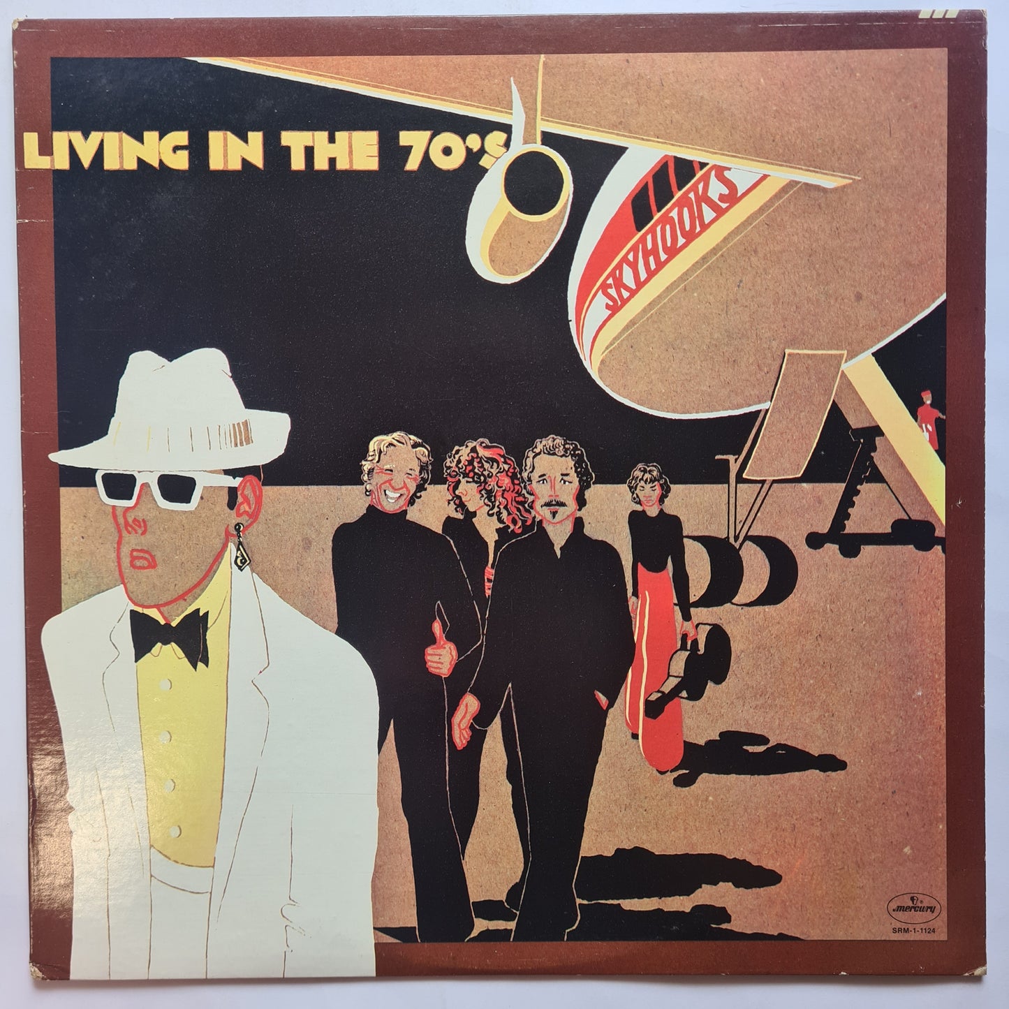 Skyhooks – Living In The 70's - 1977 (RARE USA Compilation Pressing) - Vinyl Record LP