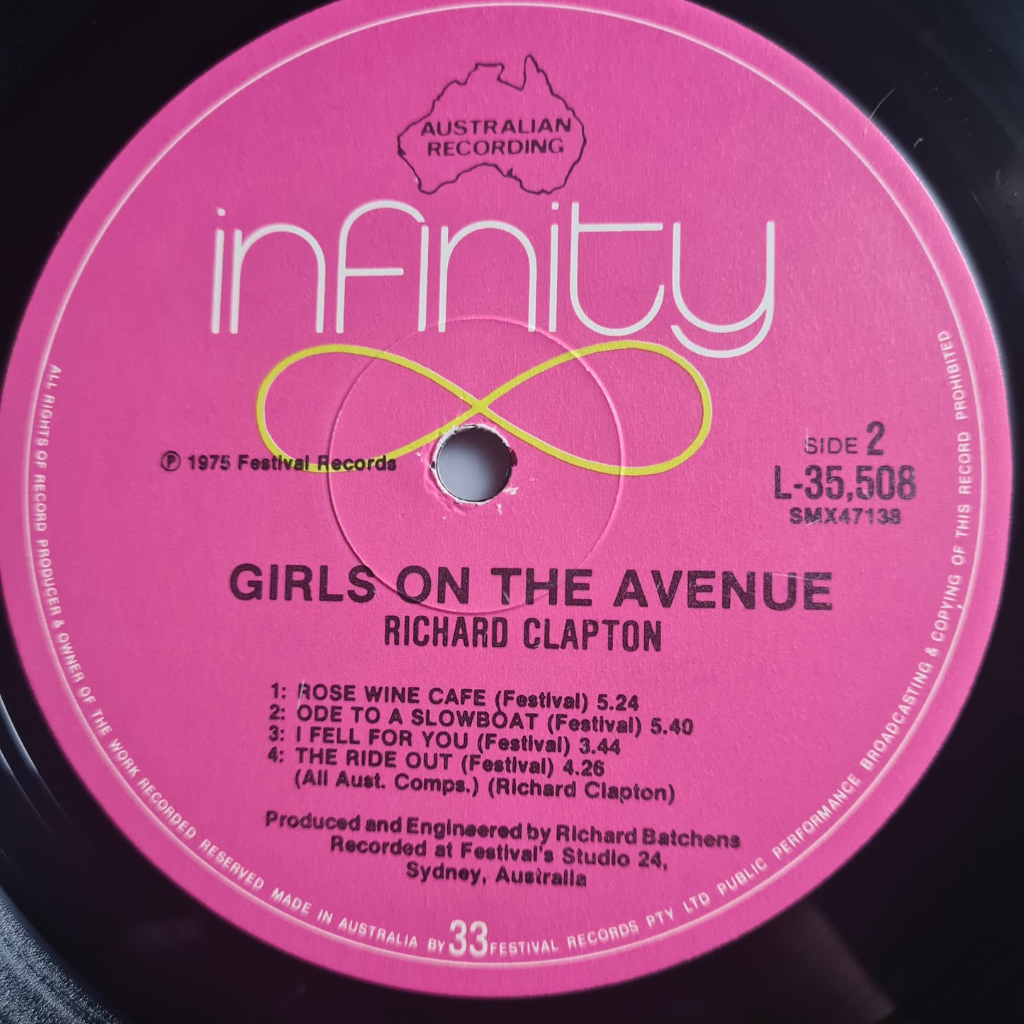 Richard Clapton – Girls On The Avenue - 1975 - Vinyl Record LP
