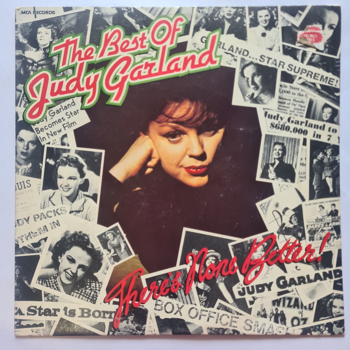 Judy Garland – The Best Of Judy Garland... There's None Better! - 1980 - Vinyl Record Lp (near mint)